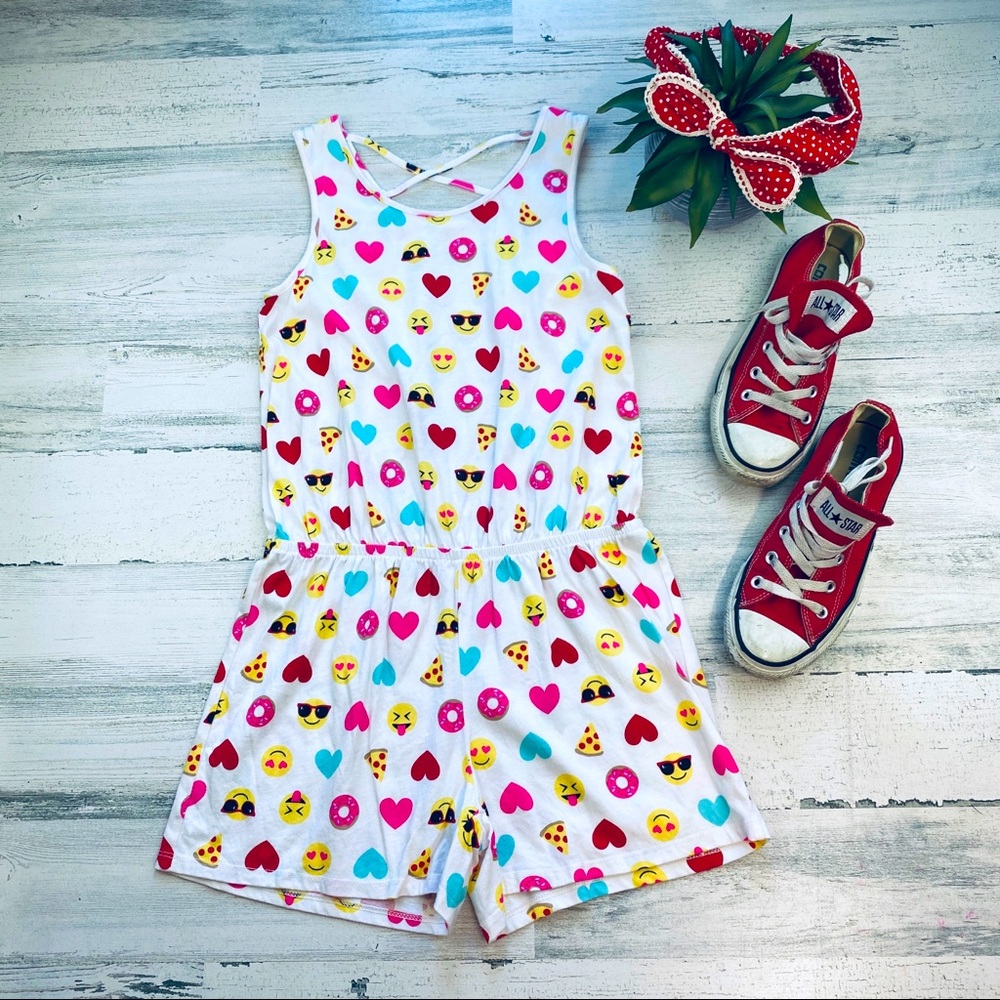 Children’s place emoji romper